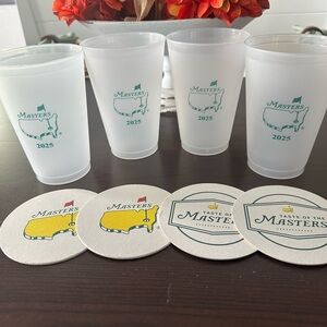 4- 2025 Masters Cups & Coasters